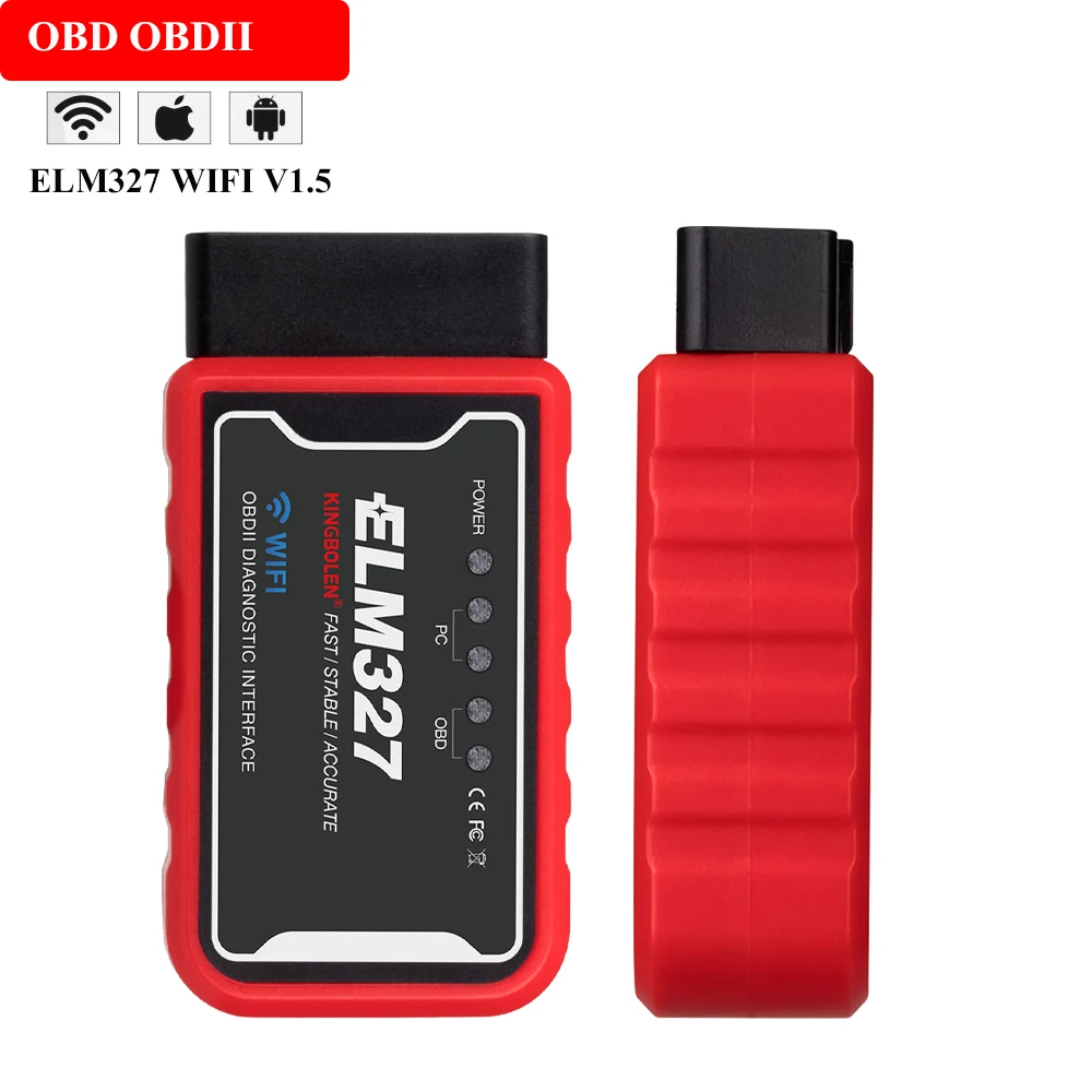 Диагностический сканер OBD2 ELM327 CAN BUS Wi Fi V1.5 для Subaru B4 Forester Legacy XV 12 В|Диагностические