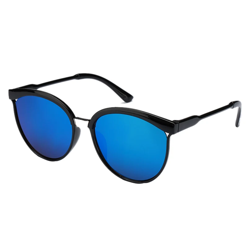 

5 Colors Fashion Classic Mirror Circle Glasses UV-resistant Round Metal Frame Sunglasses Eyewear for Men Women