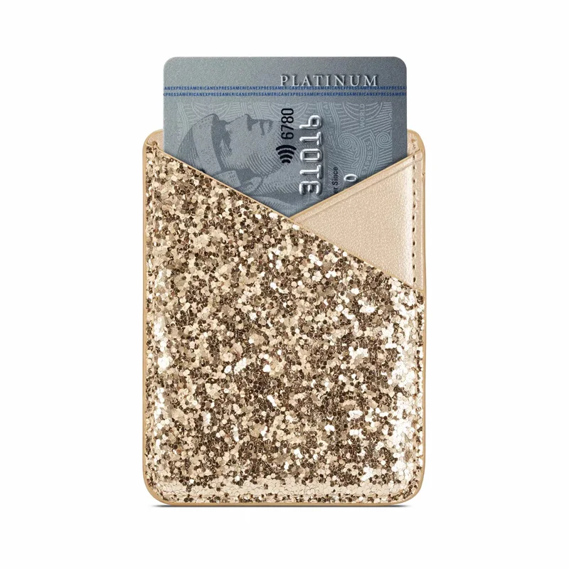 Наклейка с блестками для держателя карт OPPO Reno 2 Z Realme 5 Pro F11 F9 A83 Vivo V17 Neo V11 V15 Y15 Y17 Y19 Y85