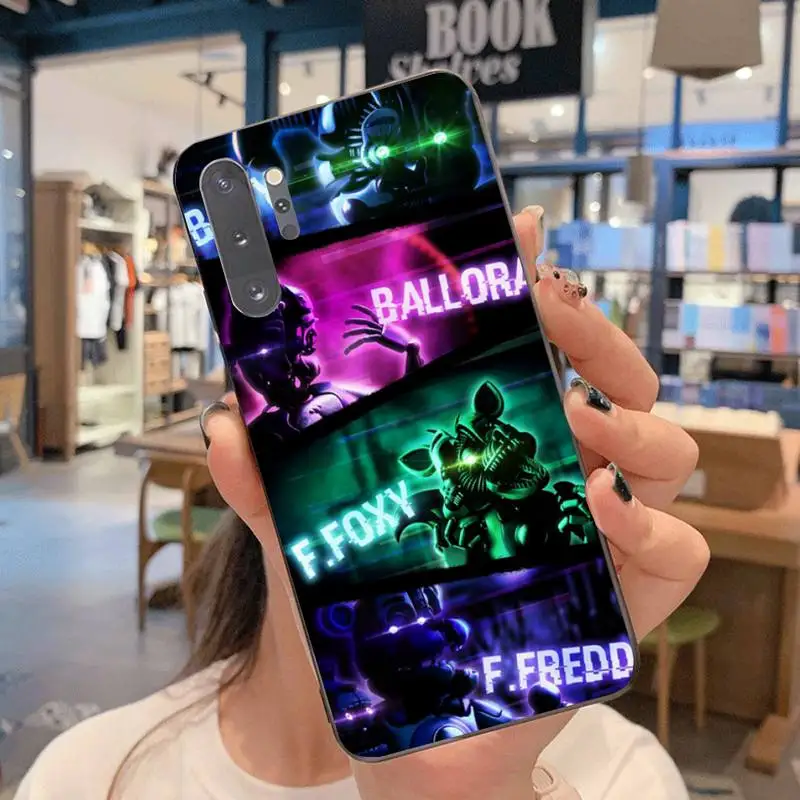 SFM Fnaf АНИМАТРОНИКА аниме чехол для телефона Samsung Galaxy Note20 ultra 7 8 9 10 Plus lite J7 J8 2018