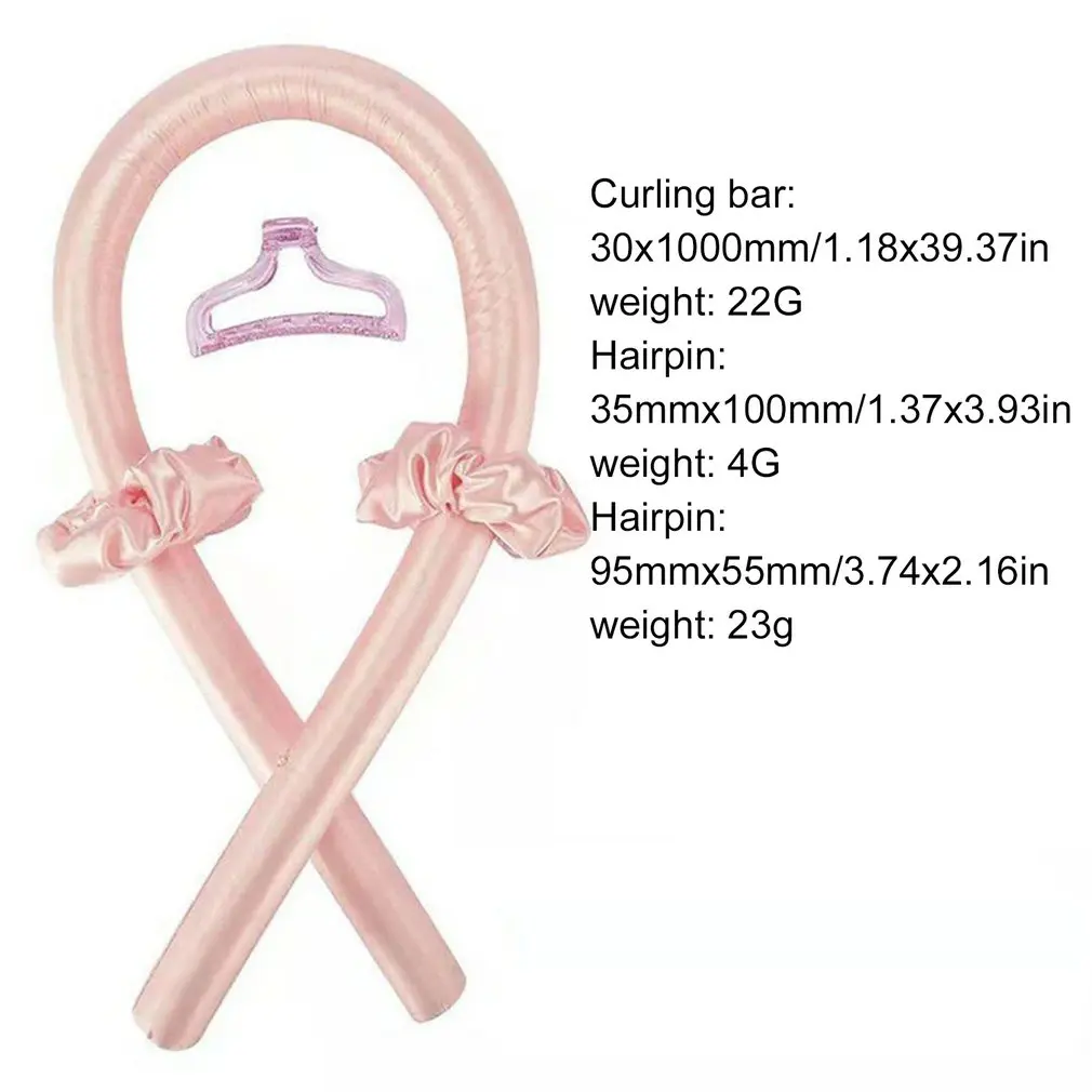 

3 Pcs Lazy No Heat Curling Iron EVA Rubber Curling Artifact Sleep Rubber Without Wire DIY Hair Tools