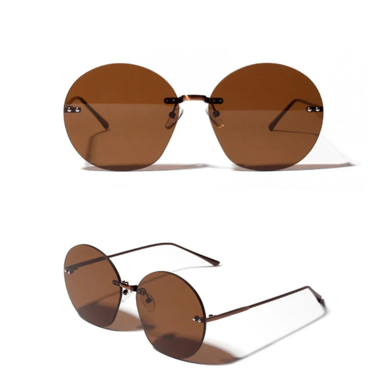 2019 трендовые Новые солнцезащитные очки Квадратные ретро с металлической большой