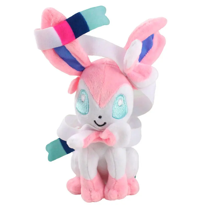 17-25CM 9PC/LOT Eevee Umbreon Espeon Sylveon Leafeon Vaporeon Glaceon Sitting Gesture Plush Toy Cute Stuffed Animals | Игрушки и хобби