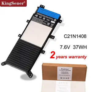 Новинка KingSener C21N1408 Аккумулятор для ноутбука ASUS VivoBook 4000 MX555 V555L V555LB V555U Series 7,6 V 37WH бесплатная гарантия 2 года