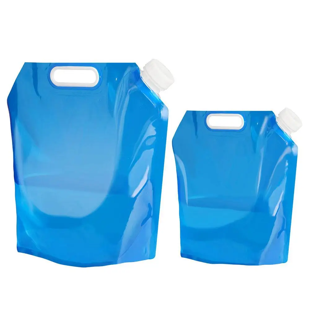 Вместительная уличная сумка для воды 5/10 л складной контейнер герметичная
