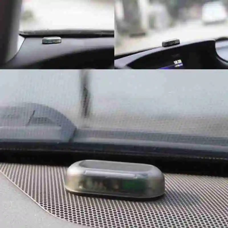 Car Fake Security Light Solar Powered Simulated Dummy Alarm Wireless Warning Anti-Theft Caution Lamp LED Flashing Imitation | Автомобили и