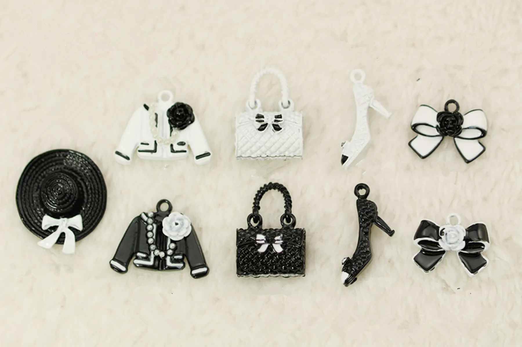 

Подвески для одежды, сумок, шляп, высоких туфель, с бантом, эмалированные, металлические, подвесные, для рукоделия, модные, аксессуары для оде...