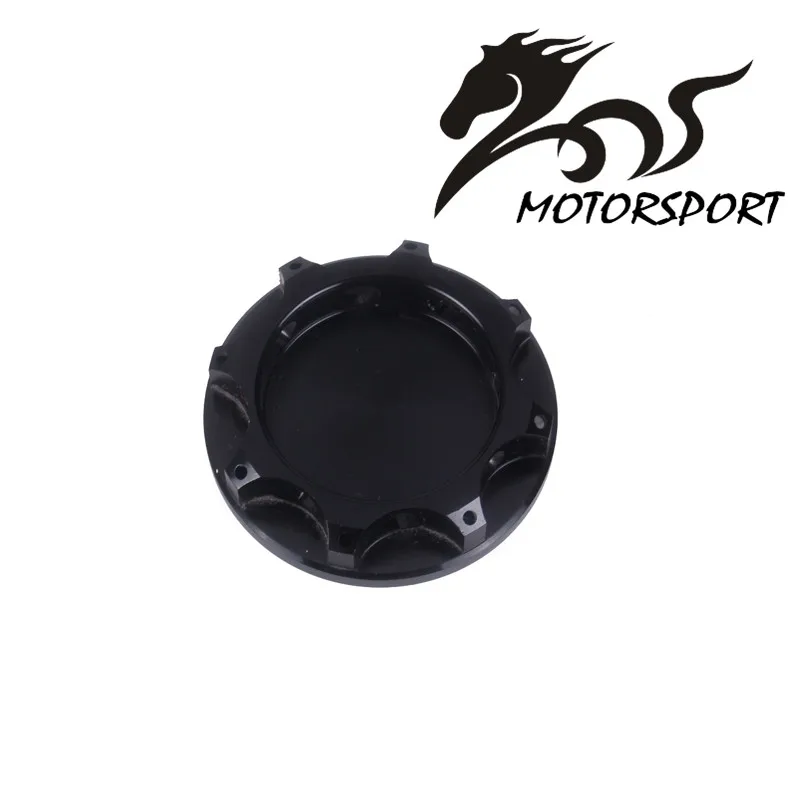 Гоночный алюминиевый Черный Масляный наполнитель крышка масляного бака для