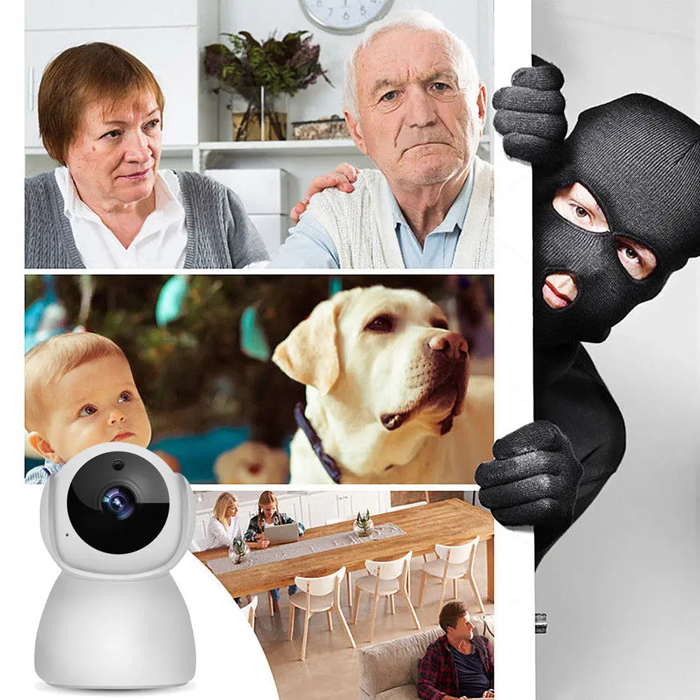 HD 1080P Wifi IP камера ночного видения Onvif Wifi камера PTZ двухсторонняя аудио P2P камера детектор движения ИК-камера 64 ГБ макс