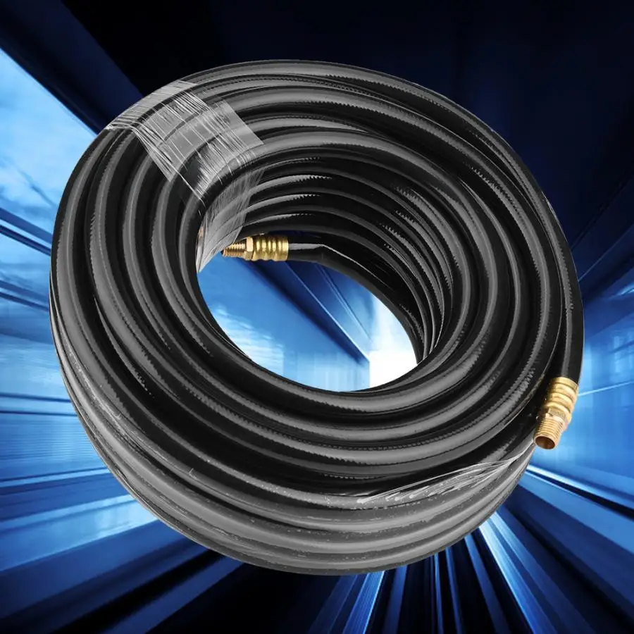 300 фунтов/кв. дюйм 15 м гибкий ПВХ Пневматический воздушный шланг с 25 частей