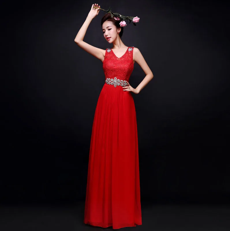 Невесты 2020 платье подружки невесты принимаем банкет тонкий Стиль Элегантные