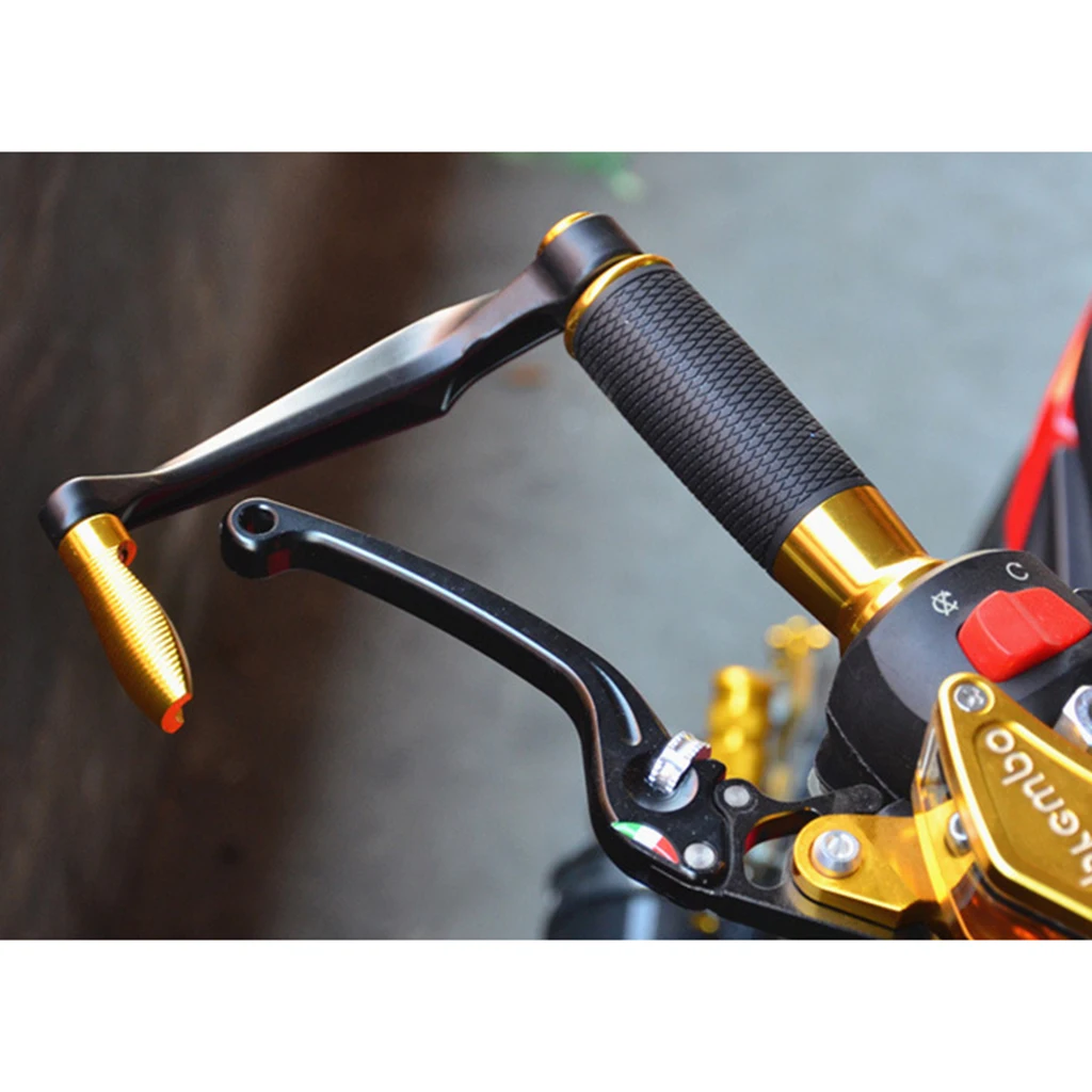 

Aluminum Motorbike Brake Clutch Levers Protector Guard for Yamaha R3 R25 YZF R1 YZF R6