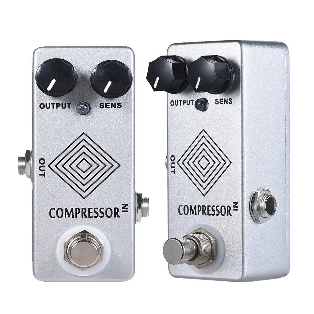 

Guitar Pedal Dynamic Compressor Guitar Effect Pedal Guitarra Full Metal Shell True Bypass Pedal Guitarra Guitar Accessories