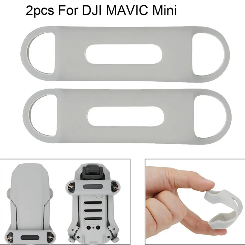 2 шт. силиконовый стабилизатор летающего лопасти для DJI MAVIC|Пропеллеры| |