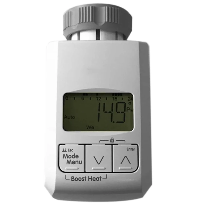 

Programmable Thermostat Timer Valve Actuator Temperature Controller Ligent Temperature Control Regulator