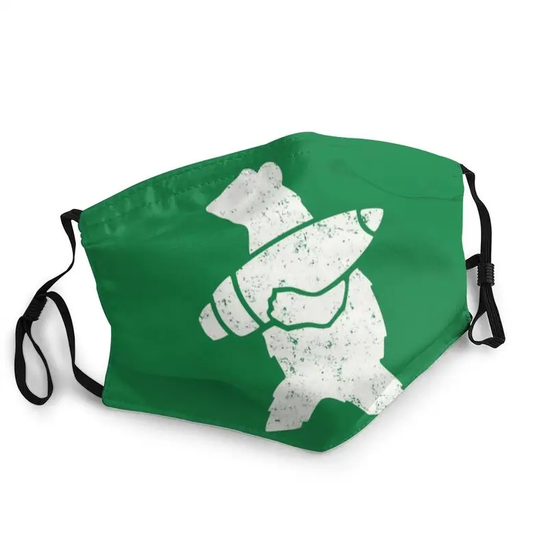 

The Bear Corporal Wojtek Face Mask Men Women Anti Dust Poland Polish Hero Mask Protection Respirator Non-Disposable Mouth Muffle