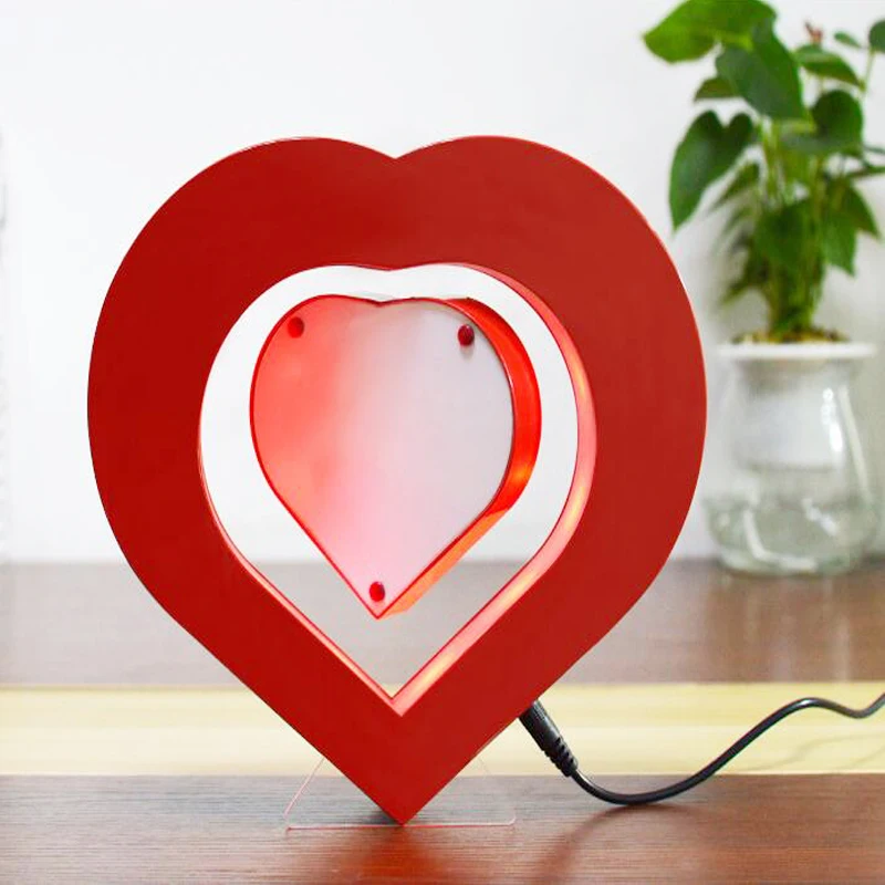 Магнитная левитационная плавающая фоторамка для свадьбы годовщины праздника