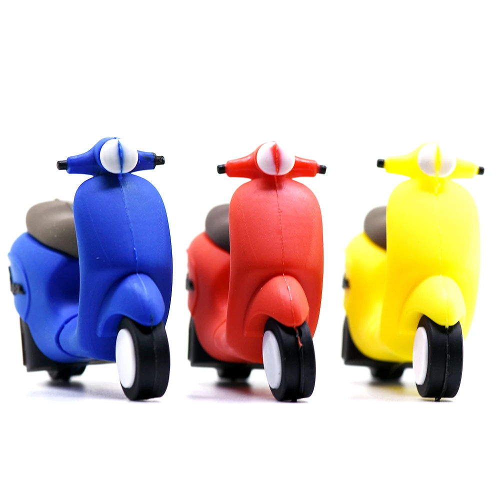 Fashion Girl Scooter Pendrive Motorcycle Usb Flash Drive 32GB 16GB 8GB 4GB 128GB 256GB Pen 64GB Cartoon Memory Stick | Компьютеры и