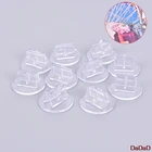 Подставка для пластиковых карт, 10 шт., уникальный прозрачный фиксированный реквизит для карт для настольных игр 2 мм