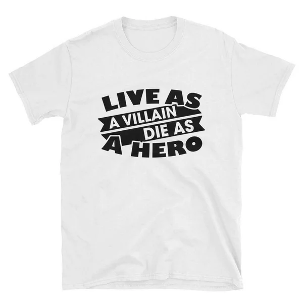 

Футболки с надписью Die A Hero, модель 2020 года, яркий размер, 100% хлопок