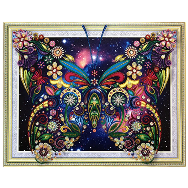 5D DIY Diamond Painting Character Animal Pattern Special Shape Cross Stitch Crystal Round Mosaic | Дом и сад