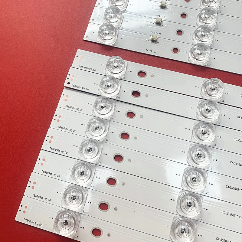 Новый комплект 16 шт. 7LED светодиодная подсветка полосы для цифрового фотоаппарата