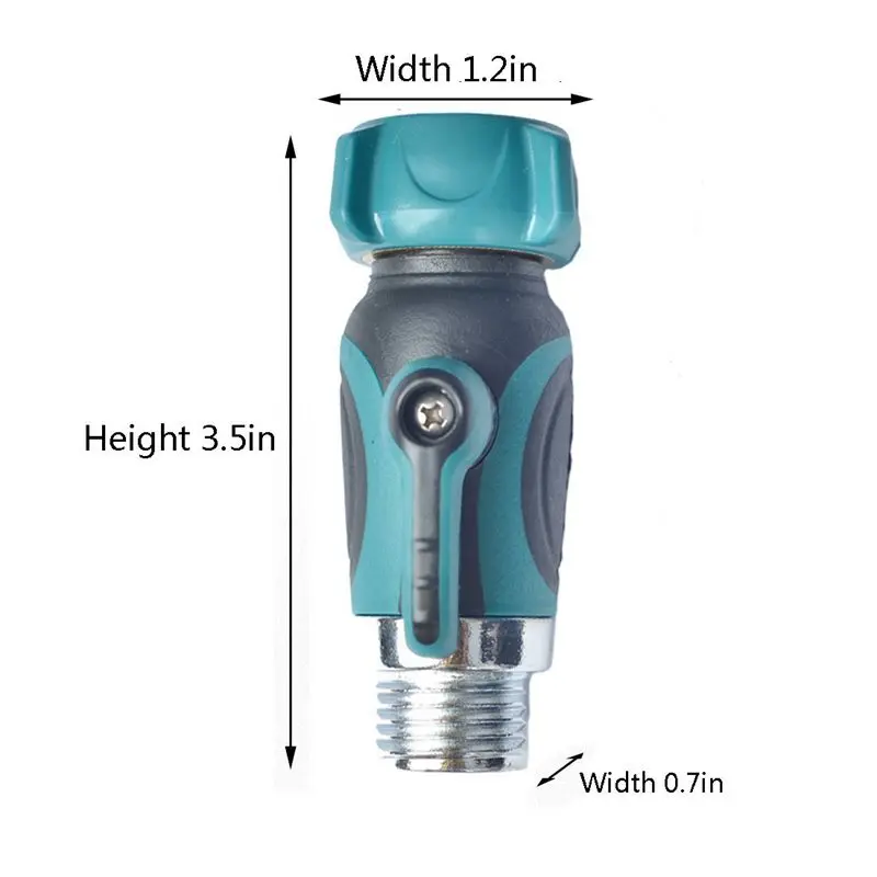Садовый шланг для отключения клапана подключения снаружи Spigot дружественный кран