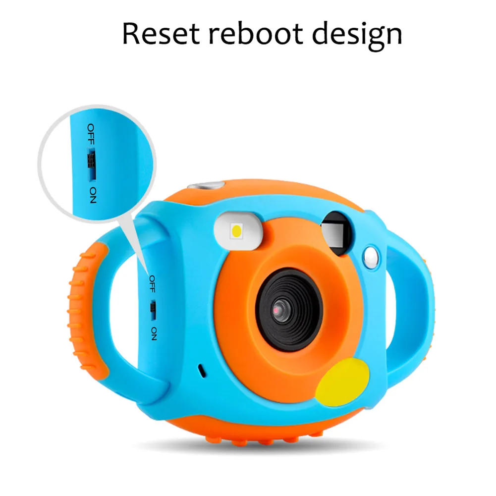 Новый мини дети цифровая камера противоударный HD экран дисплей портативный