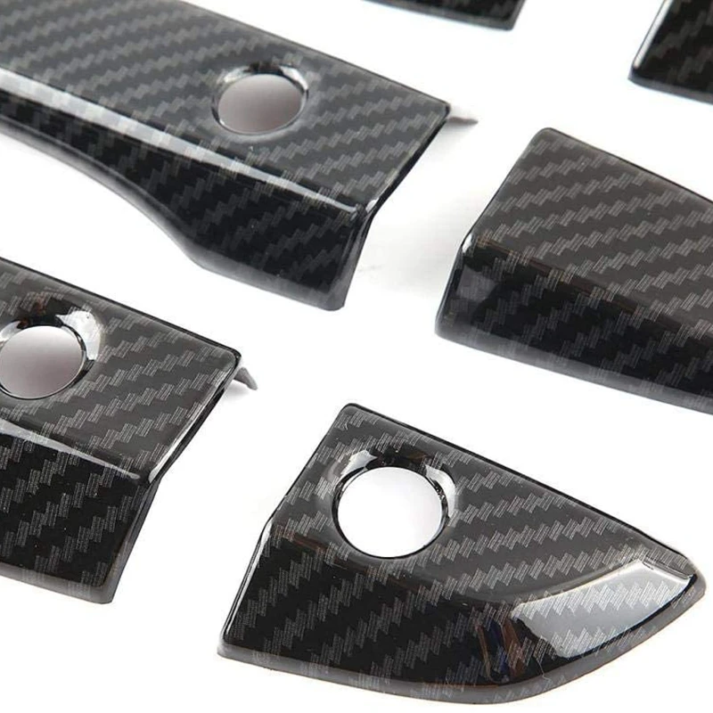 

4-Piece Fiber Door Handle Glove Set for Honda Civic 2016-2021 Door Handle Glove Scratch Protection Strip