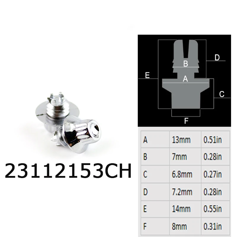 100 шт. 13x7 мм заклепки для обода колеса гайки шпильки крышка шин автомобильные
