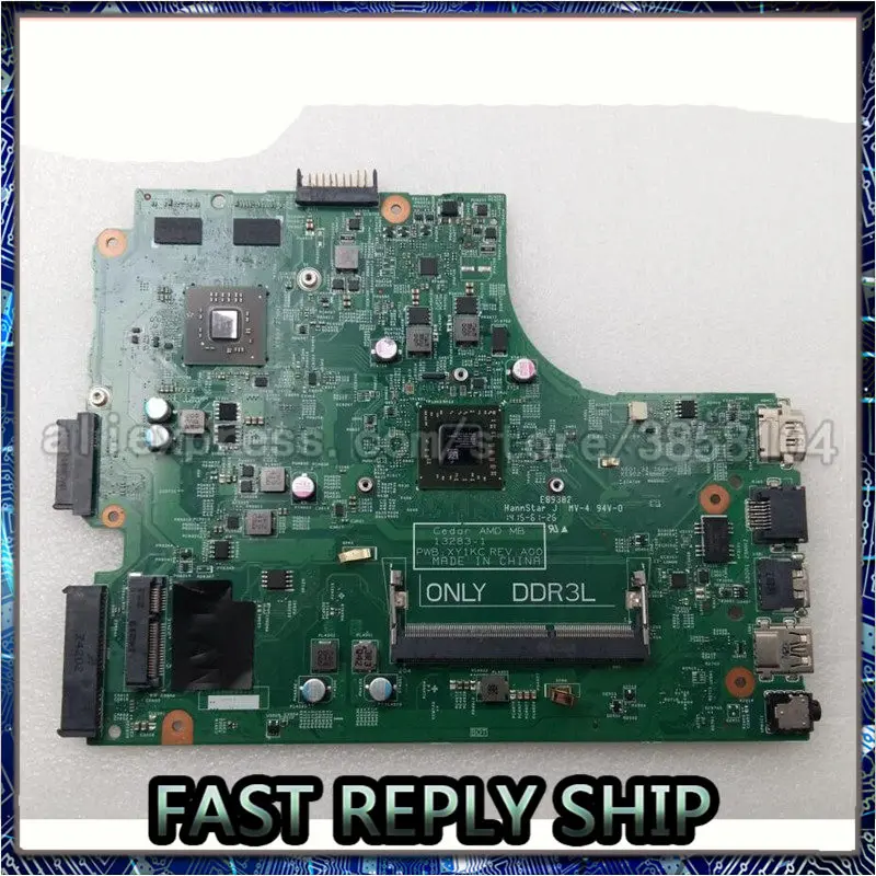 

SHELI For Dell 3441 3541 laptop Motherboard A6-6310 CN-04XK49 04XK49 4XK49 notebook pc mainboard 100% tested ok