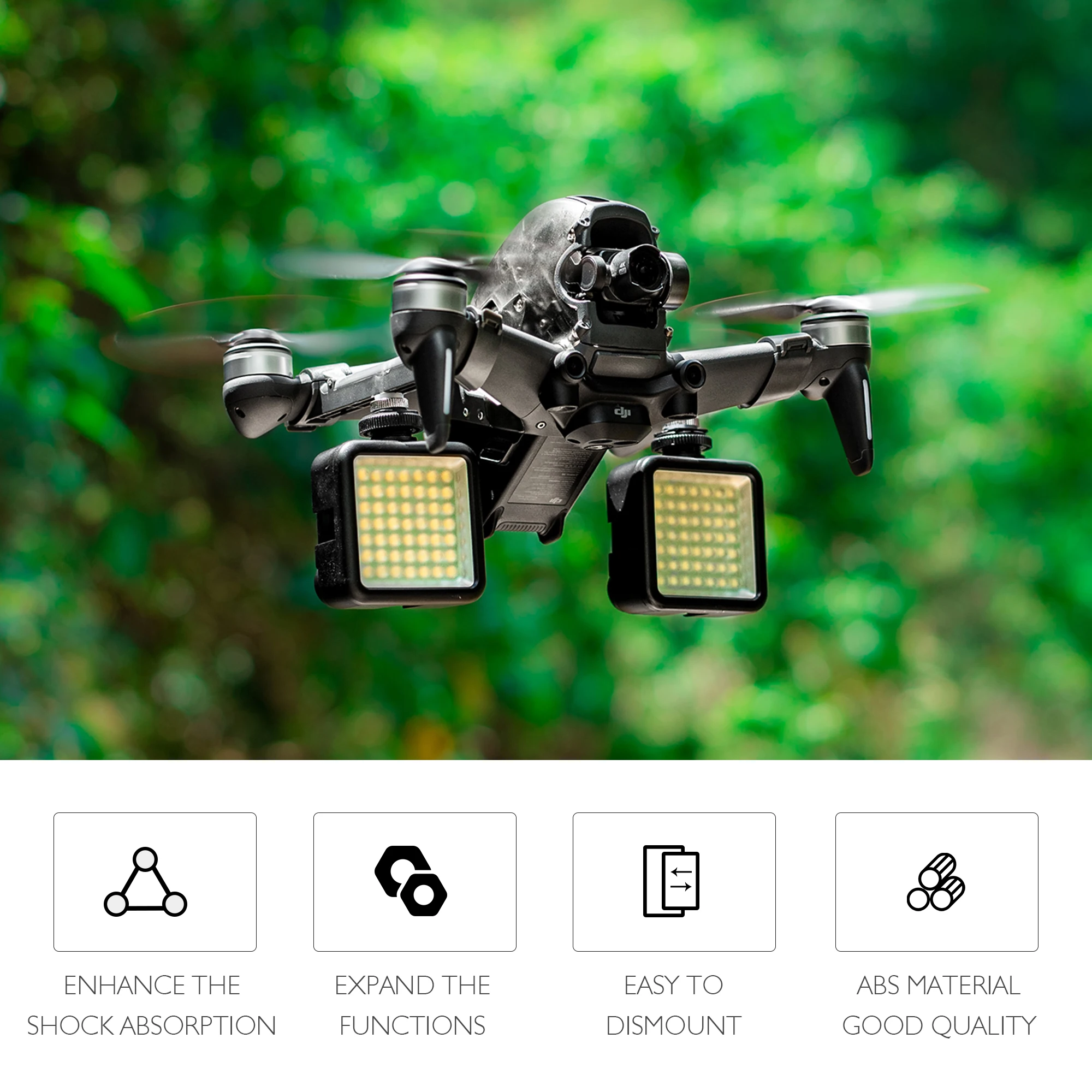 Нарукавники для дрона DJI FPV аксессуары повышенная прочность на руку уменьшение