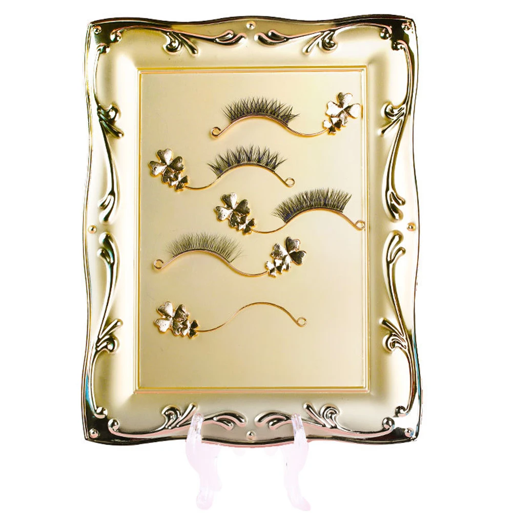 Durable Salon Magnetic Metal Holder Decoration Home Station Tool Eyelash Extension Display Frame Set Stand Makeup Individual | Красота и