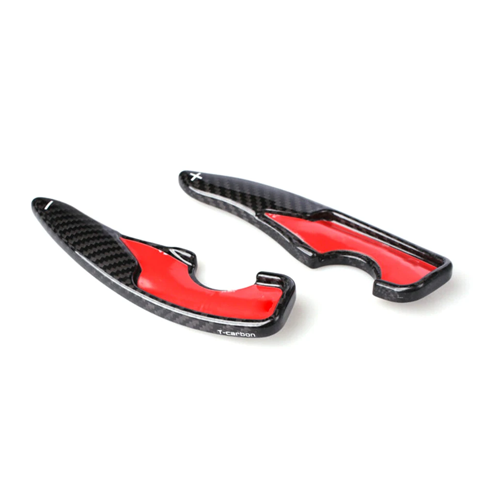

For 2017 Subaru BRZ For Toyota GT86 Car Steering Wheel Shift Paddle Shifter Extension Carbon Fiber Left&Right 2Pcs