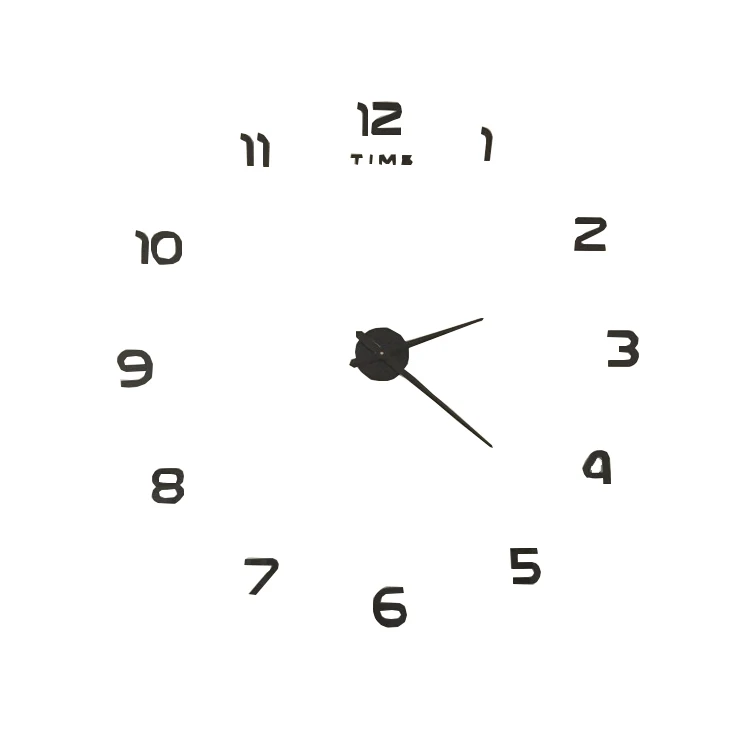 

Large Modern Wall Clock Creative Creative Nordic Big Wall Clock Living Room Creative Grote Wandklok Home Decoration BA50WC