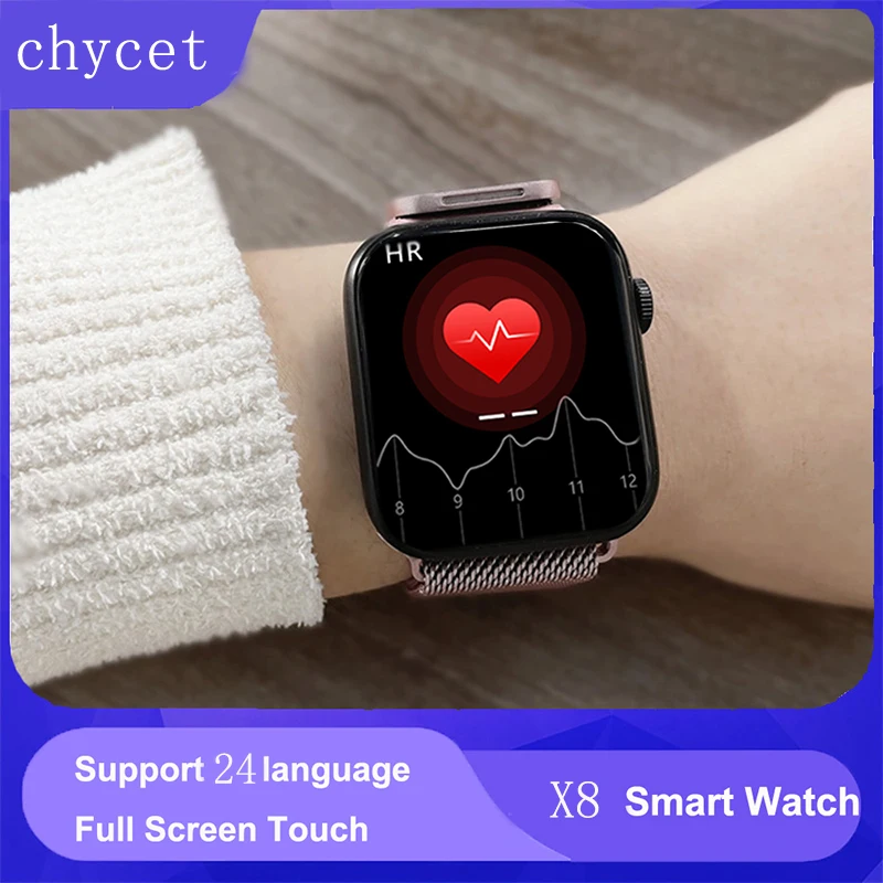 

CHYCET Original IWO Series 6 Smart Watch Men Bluetooth Call Smartwatch Women DIY Face Fitness Tracker Watch PK HW22 W46 T500