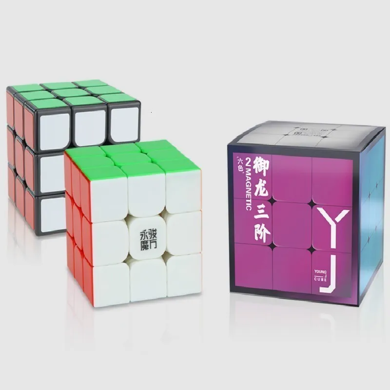 Yongjun, 3x3x3, 5,6 см, 2 м, магнитный магический куб, магнитная сила, 3x3, Магическая скорость, для кубиков, детские игрушки