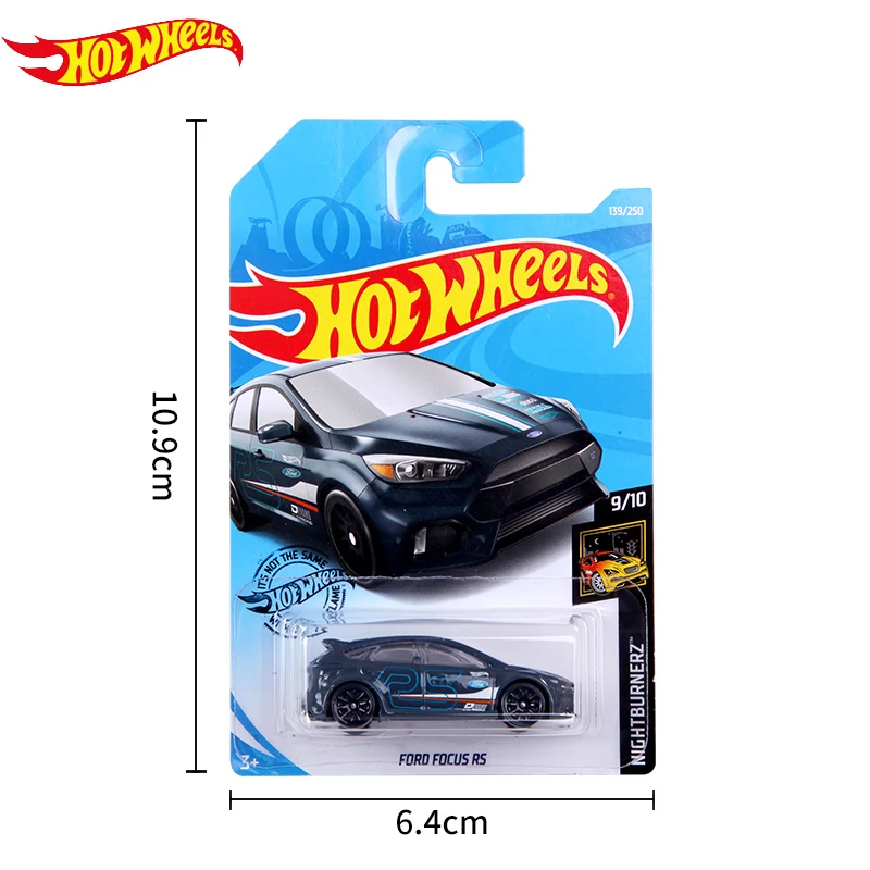 Hot Wheels 1:64 Автомобиль FORD FOCUS RS классический мост выпуск коллекционеров
