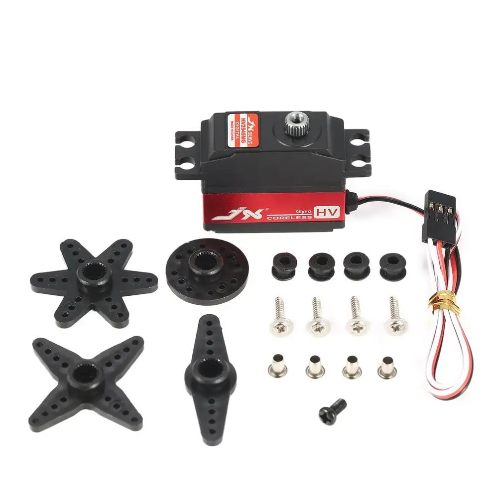 

JX PDI-HV2545MG Waterproof Metal Gear Digital Coreless Gyro Servo for RC 450 500 Helicopter Fixed-wing Airplane