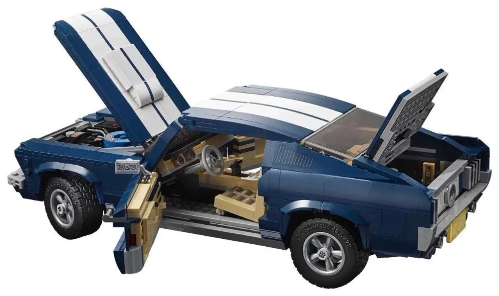 Конструктор Lepining Technic 21047 GT500 конструктор Ford Mustang 10265 строительные блоки игрушки DIY