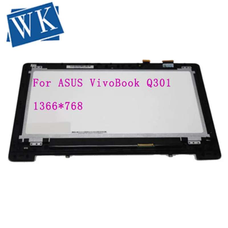 

Полный сенсорный ЖК-дисплей в сборе для Asus Q301 Q301L Q301LA Q301LP серии JA-DA5308RA, с безелем, бесплатная доставка