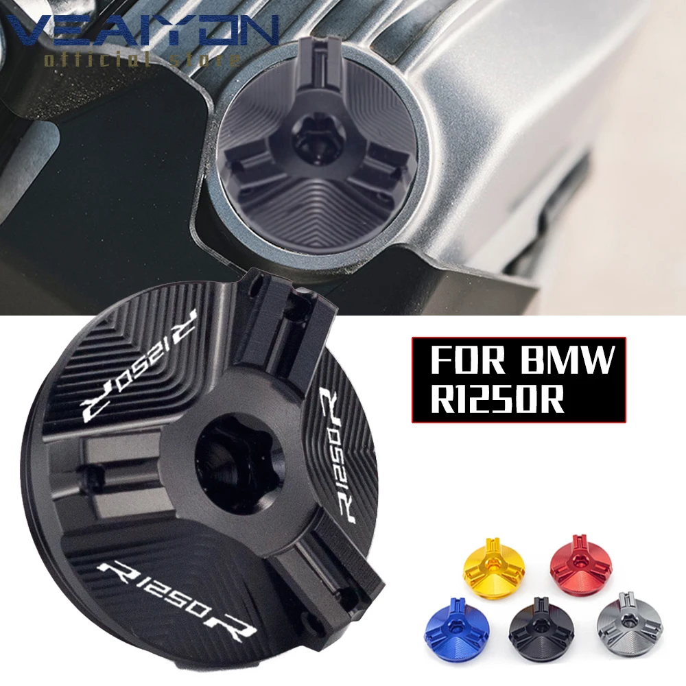 

Motorcycle CNC Aluminum Accessorie For BMW R1250R R1250 R R 1250R Oil Filler Fill Cap Plug Cover Engine Oil Cap Screw cover