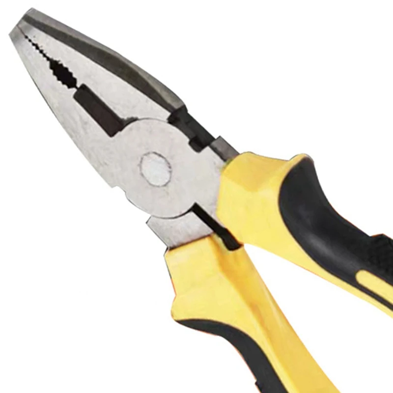 

Household Multi-Function Pliers PVC Plastic Handle Wire Cutters Vise 8-Inch Wire Cutters Hardware Tools