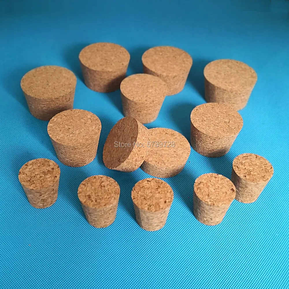 10 шт. верхний диаметр от 32 мм до 83 деревянная пробка Пробирка для лабораторного
