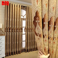 luxury european tulle curtains blackout window curtain for living room bedroom kitchen modern decoration drapes blinds