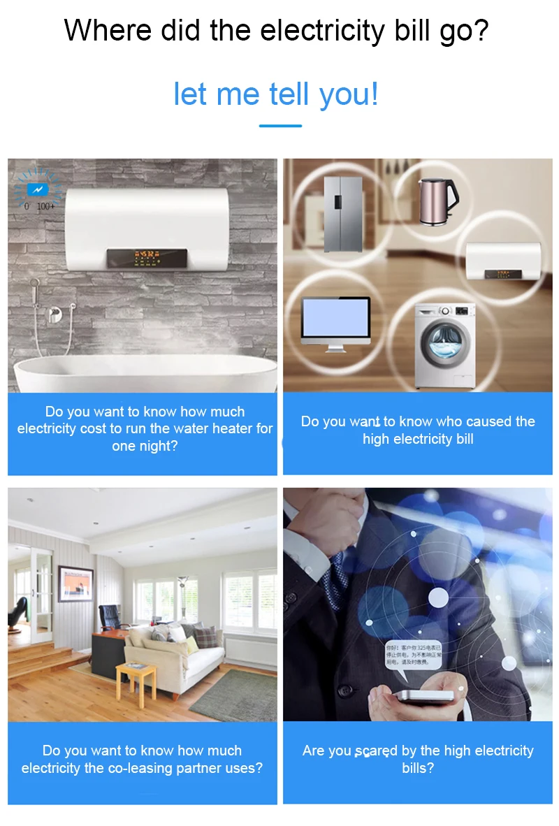Анализатор энергопотребления стандарта ЕС 16 А 230 В с цифровым ЖК-дисплеем