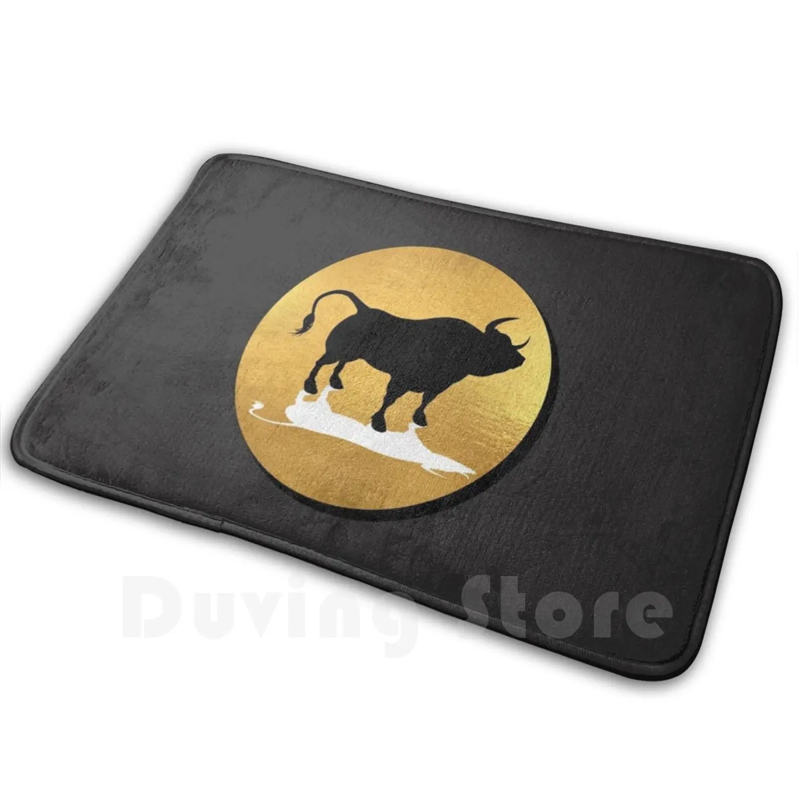 

Bull Carpet Mat Rug Cushion Soft Running With The Bulls Spain Pamplona Bull Bulls Spanish Bull Fight Running Of The Bulls