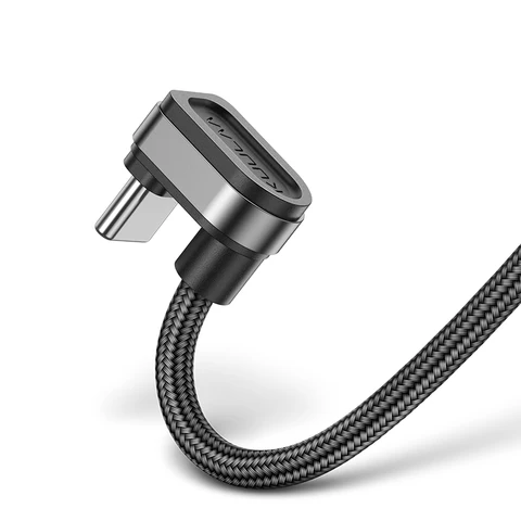 USB-кабель KUULAA типа C для быстрой зарядки на 180 градусов