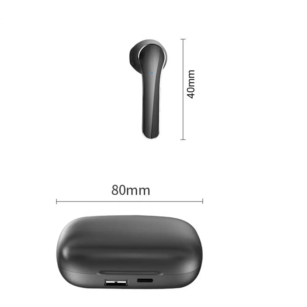

Bluetooth 5.0 Earphones for Android iOS Wireless Headphones Digital LED Display Waterproof Headset for Xiaomi Huawei Samsung