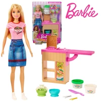 original barbie dolls accessories ghk43 pop pasta playset classic toys poison with accessories bonecas model pop girls poison